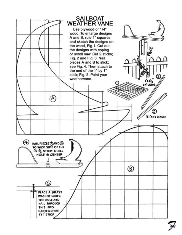 Sailboat Weathervane Project Ferro Weathervanes
