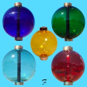 Details about   4.5'' RED GLASS BALL for weathervane OR LIGHTENING RODS fits 3/4'' rod OR 5/8'' 