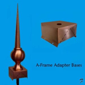 Bases for Weathervanes and Finials