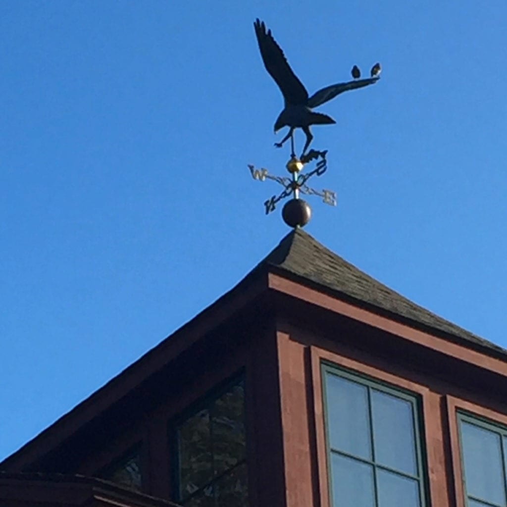 Osprey Weathervane, Classic Ferro Weathervanes