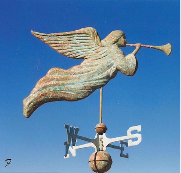 Angel Gabriel Weathervane Ferro Weathervanes