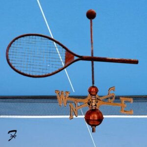 Tennis Racket Weathervane