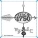 Circa 1750 Sign Weathervane; Harvey Co. – completed