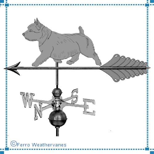 Norwich Terrier Weathervane; Carlino Estate – completed