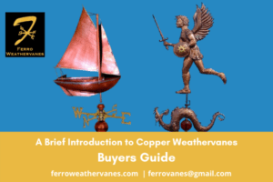 copper weathervanes