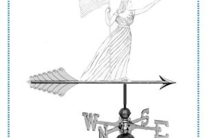 Lady Liberty Weathervane; Crowson Residence – completed