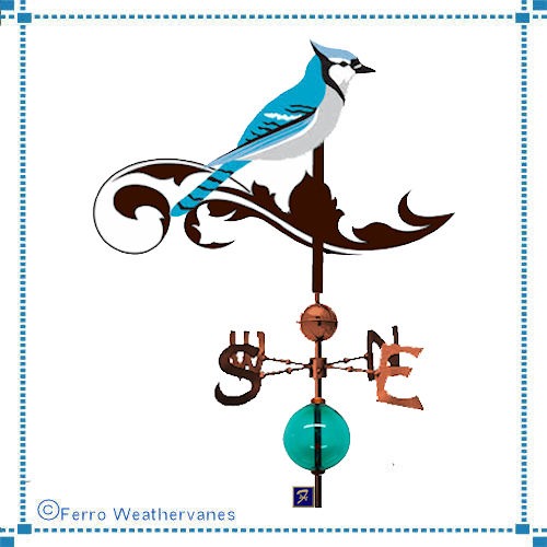 Blue Jay Weathervane; Fazio Residence – completed