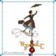 Mary Poppins Weathervane – Lubanko Gardens