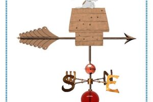Snoopy Flying Ace Weathervane; Hatheway Residence – completed