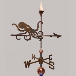 Octopus Silhouette Weathervane  –  AVAILABLE