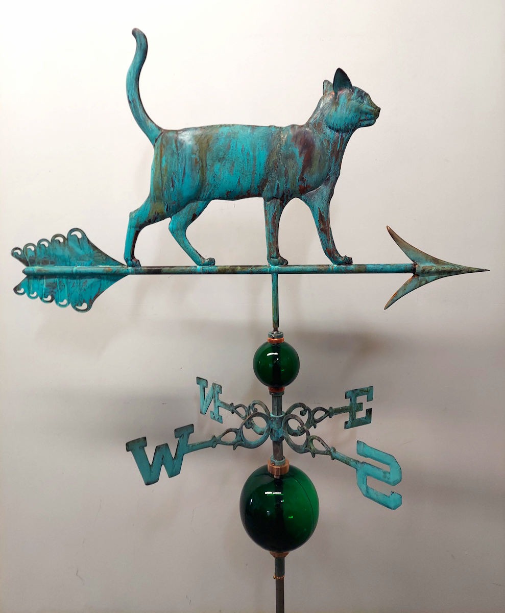Walking Cat Weathervane, Marra residence